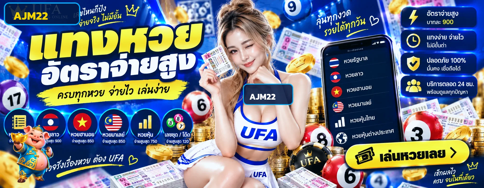 ภาพประกอบ ajm22 หวย คู่มือตรวจรอบ ผลรางวัล และบริหารความเสี่ยง
